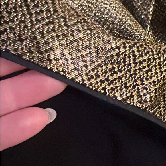 See By Chloe Gold Pleated Mini Skirt - Picture 5 of 7